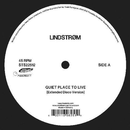 Quiet Place To Live | Mint (M) Generic-