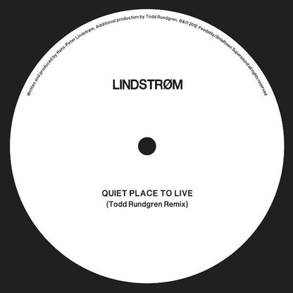 Quiet Place To Live | Mint (M) Generic-