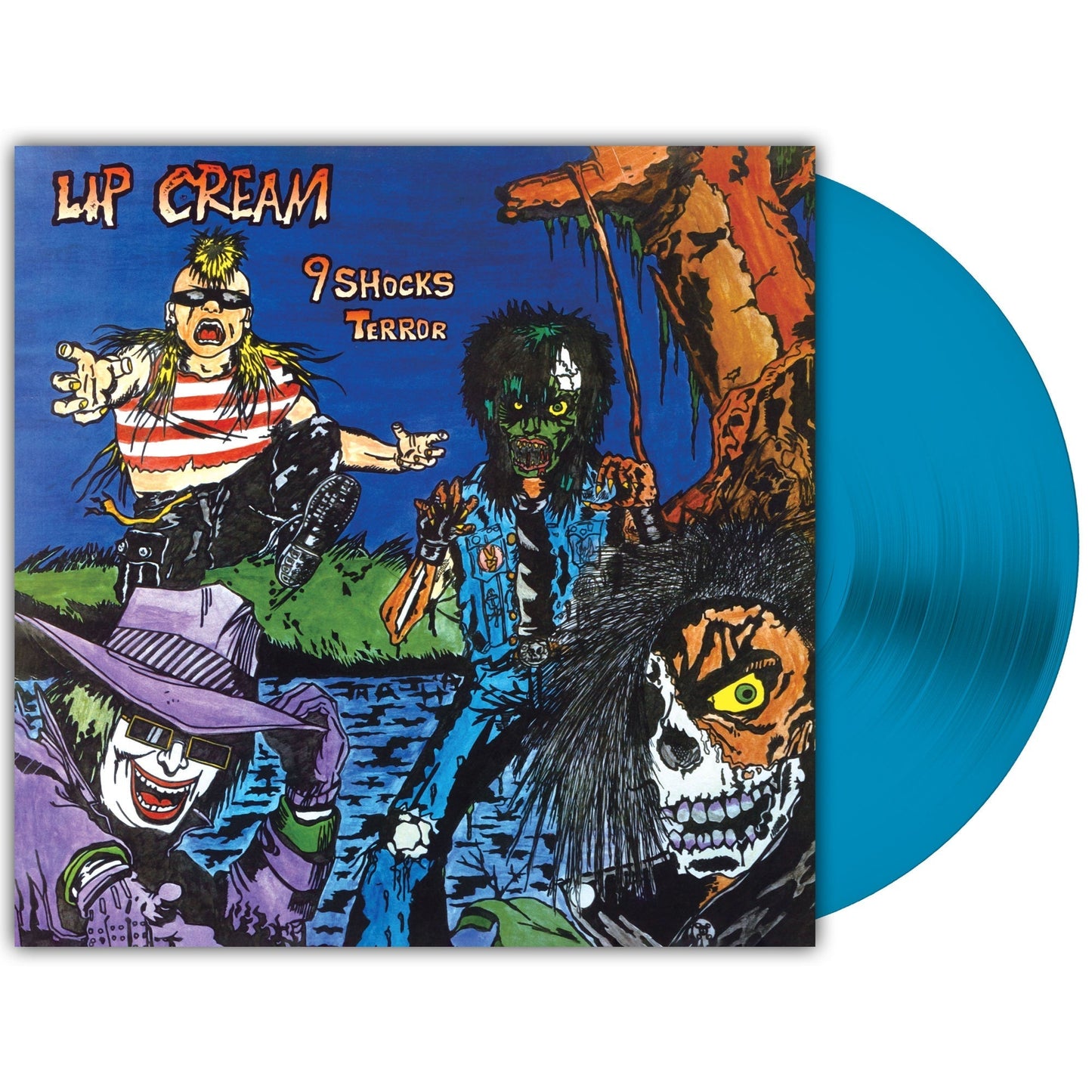Lip Cream - (PRE-ORDER 12/19/2025) 9 Shocks Terror [Royal Blue Vinyl] |-