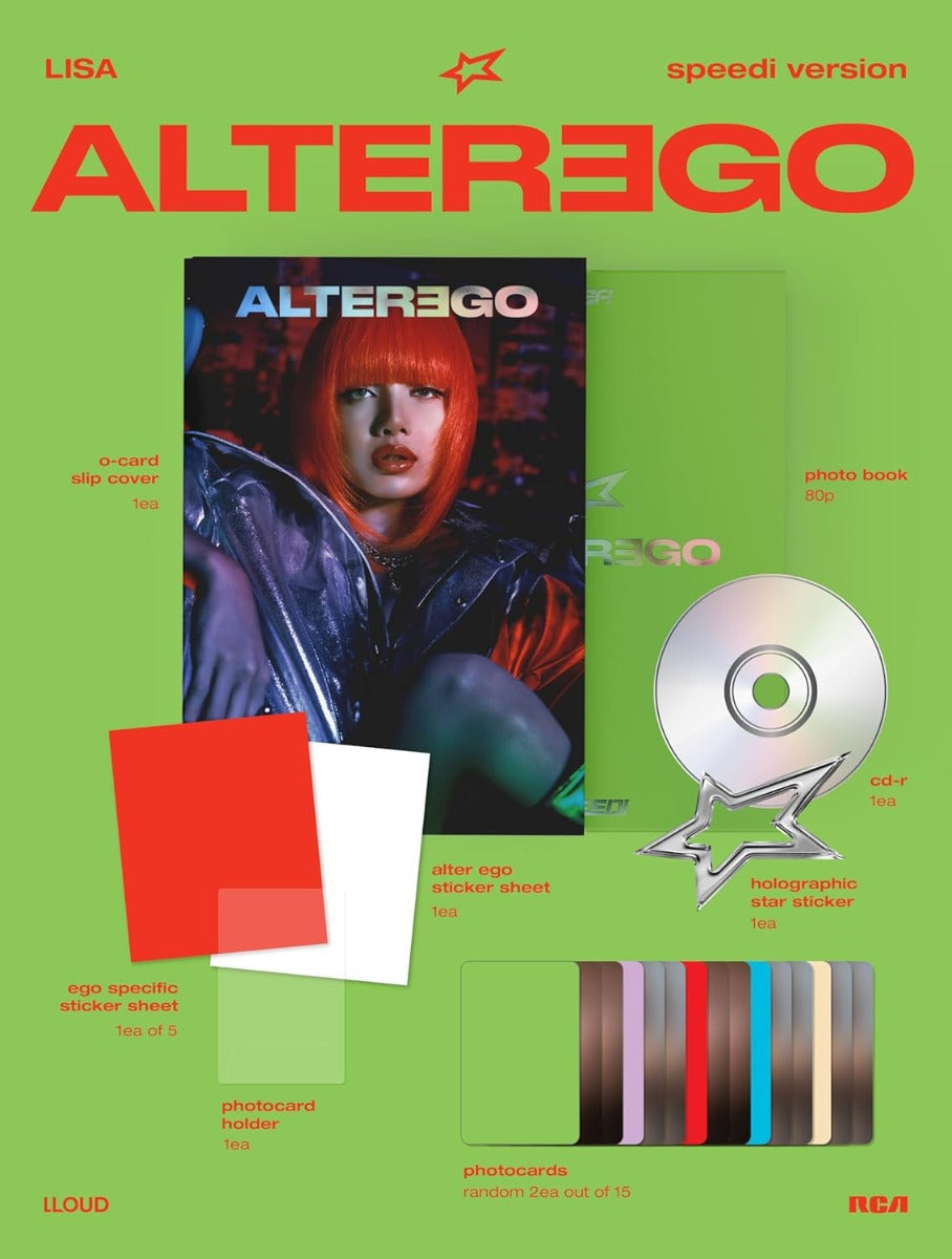 Alter Ego Photobook: Speedi Version (CD)(Indie Exclusive, Sticker, Photo) | Mint (M) Mint (M)-