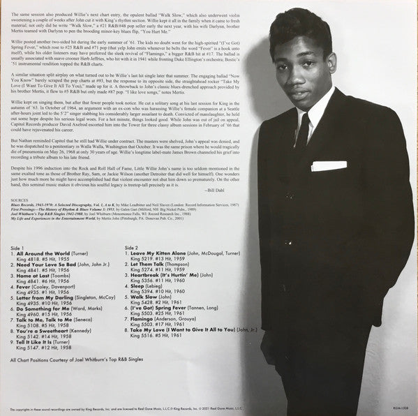 Little Willie John - The Complete R&B Hit Singles (YELLOW VINYL) | Mint (M) Mint (M)-