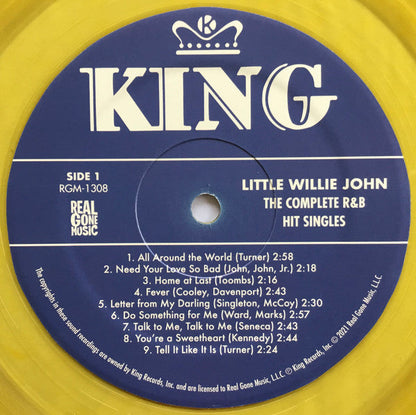 Little Willie John - The Complete R&B Hit Singles (YELLOW VINYL) | Mint (M) Mint (M)-