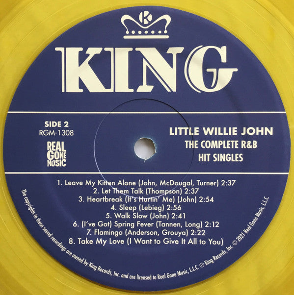 Little Willie John - The Complete R&B Hit Singles (YELLOW VINYL) | Mint (M) Mint (M)-