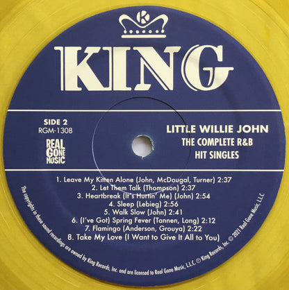 Little Willie John - The Complete R&B Hit Singles (YELLOW VINYL) | Mint (M) Mint (M)-