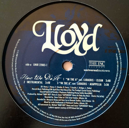Lloyd - How We Do It | Mint (M) Mint (M)-