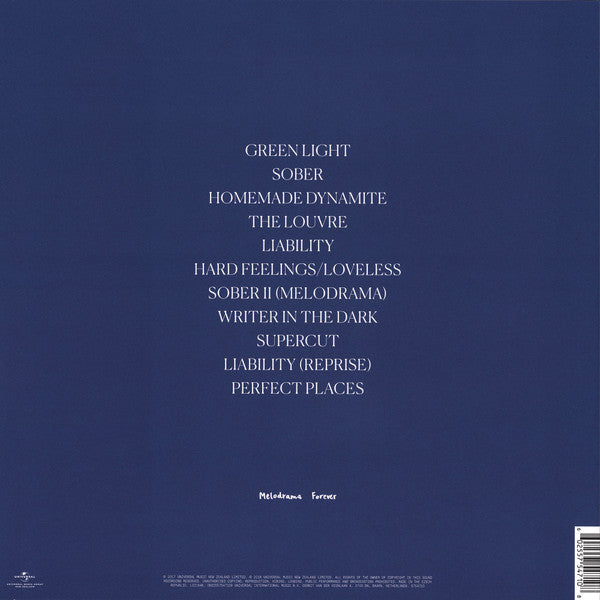 Lorde Melodrama Universal Music Group New Zealand, Universal Music Group New Zealand LP, Album Mint (M) Mint (M)-