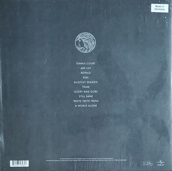 Lorde Pure Heroine Universal Music New Zealand LP, Album, RE Mint (M) Mint (M)-
