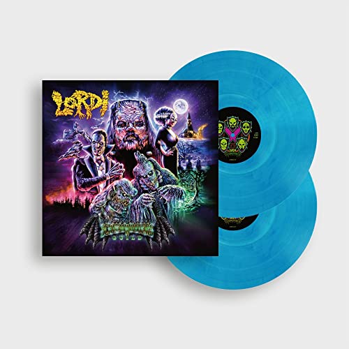 Lordi - Screem Writers Guild 2LP (transparent+blue marbled in gatefold) | Mint (M) Mint (M)-