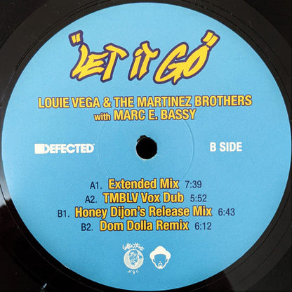Louie Vega & The Martinez Brothers With Marc E. Ba - Let It Go | Mint (M) Mint (M)-