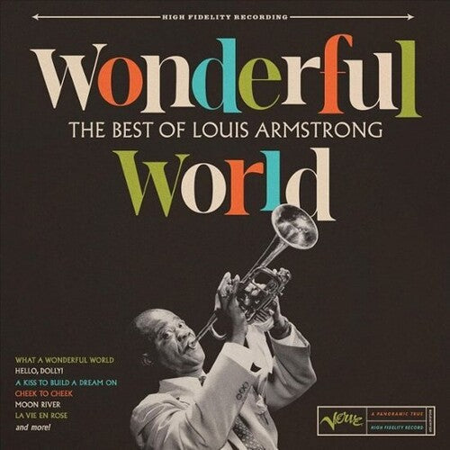 Louis Armstrong - Wonderful World: The Best Of Louis Armstrong (Limited Edition, Blue Vinyl) |-