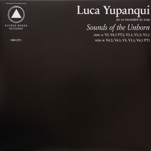 Luca Yupanqui - Sounds Of The Unborn | Mint (M) Mint (M)-