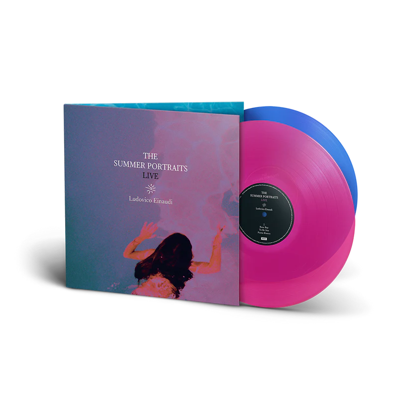 Ludovico Einaudi - The Summer Portraits: Live [Transparent Blue/Transparent Pink] [2LP] |-