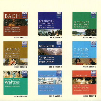 Ludwig van Beethoven, Rudolf Kempe - Symphonies Nos. 1 ⬥ 3 "Eroica" ⬥ 5 (CD) | Near Mint (NM) Near Mint (NM)-