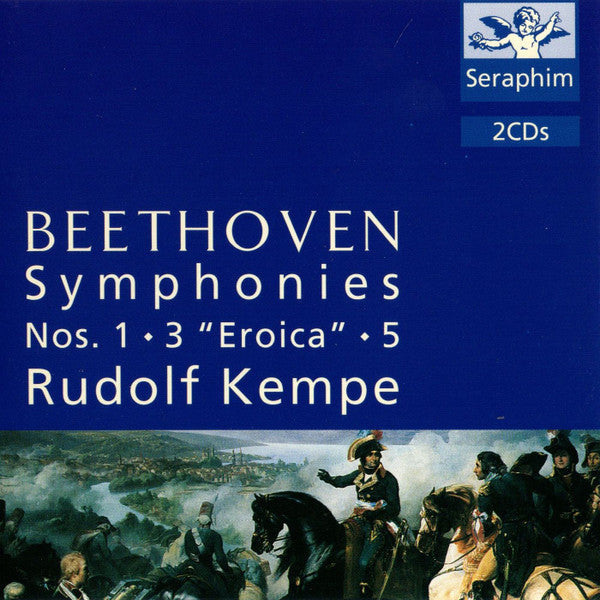 Ludwig van Beethoven, Rudolf Kempe - Symphonies Nos. 1 ⬥ 3 "Eroica" ⬥ 5 (CD) | Near Mint (NM) Near Mint (NM)-