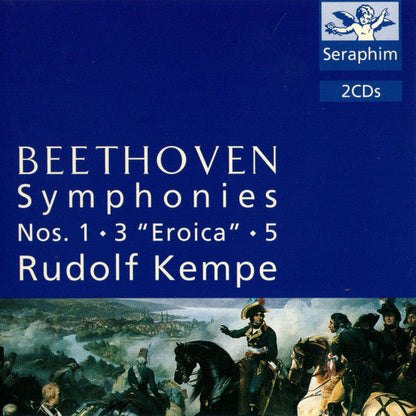 Ludwig van Beethoven, Rudolf Kempe - Symphonies Nos. 1 ⬥ 3 "Eroica" ⬥ 5 (CD) | Near Mint (NM) Near Mint (NM)-