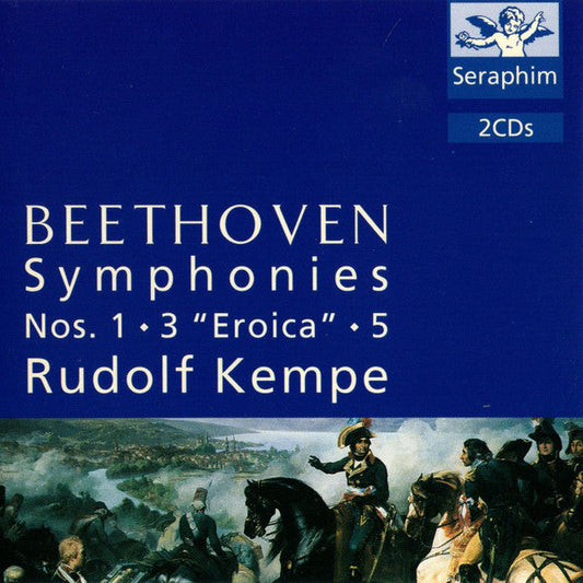 Ludwig van Beethoven, Rudolf Kempe - Symphonies Nos. 1 ⬥ 3 "Eroica" ⬥ 5 (CD) | Near Mint (NM) Near Mint (NM)-