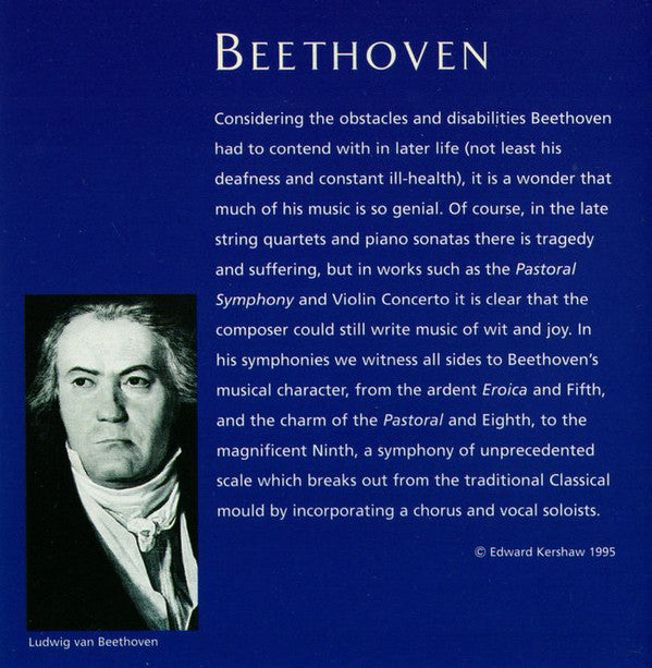 Ludwig van Beethoven, Rudolf Kempe - Symphonies Nos. 1 ⬥ 3 "Eroica" ⬥ 5 (CD) | Near Mint (NM) Near Mint (NM)-