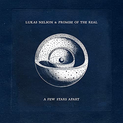 Lukas Nelson & Promise Of The Real - A Few Stars Apart [Black w/ White Splatter LP] | Mint (M) Mint (M)-