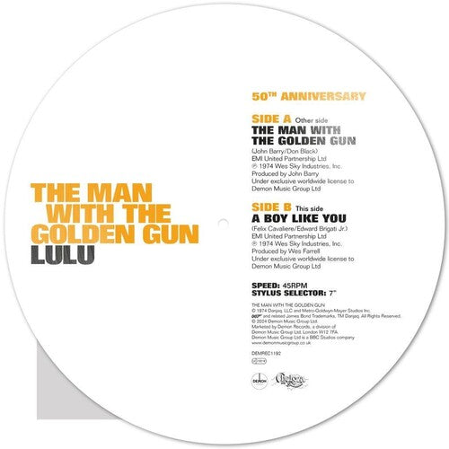 Lulu - James Bond: The Man With The Golden Gun (Limited Picture Disc Vinyl) [Import] |-