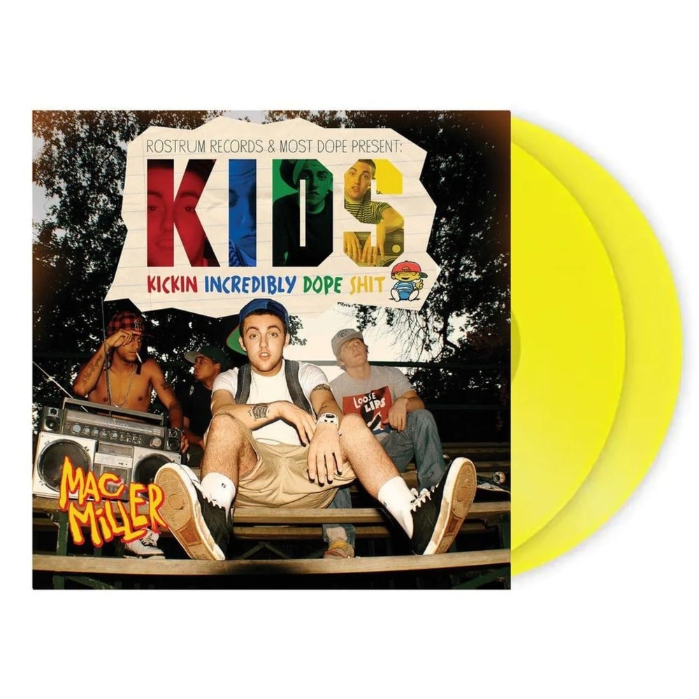 Mac Miller - K.I.D.S. (TRANSLUCENT YELLOW VINYL) | Mint (M) Mint (M)-