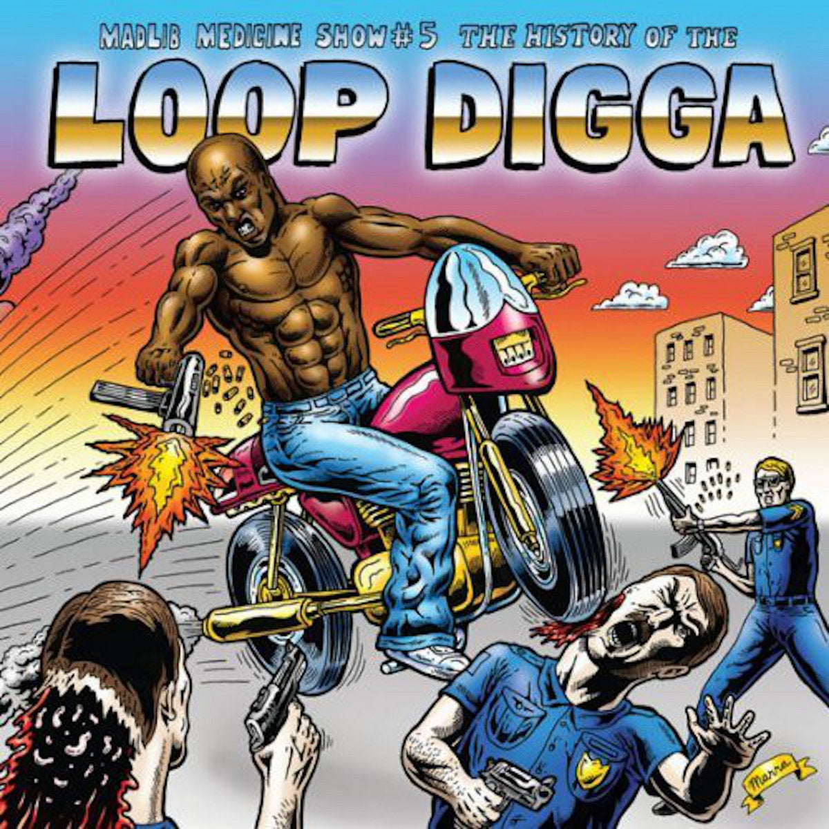 Madlib - Medicine Show No. 5 - History Of The Loop Digga: 1990-2000 (Colored Vinyl, Blue, Indie Exclusive) (2 Lp's) | Mint (M) Mint (M)-