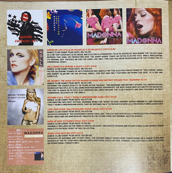 Madonna - Finally Enough Love (50 Number Ones) | Mint (M) Mint (M)-