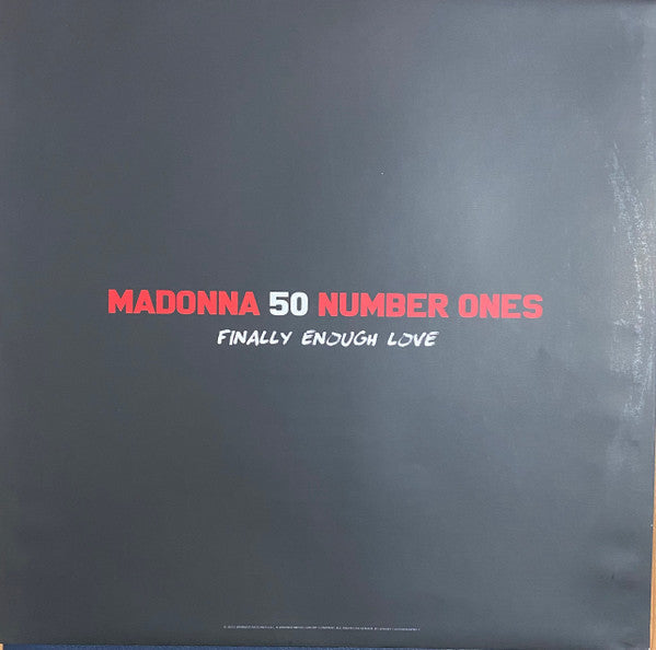 Madonna - Finally Enough Love (50 Number Ones) | Mint (M) Mint (M)-