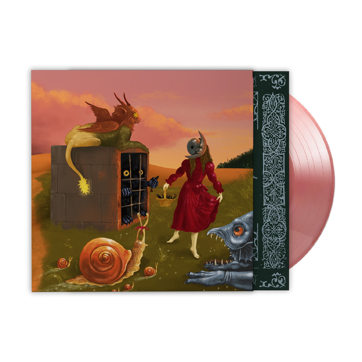 Magdalena Bay - This Is The World (I Made It For You) / Nice Day (Marbled In Pink Wisp 7" Vinyl) | Mint (M) Mint (M)-