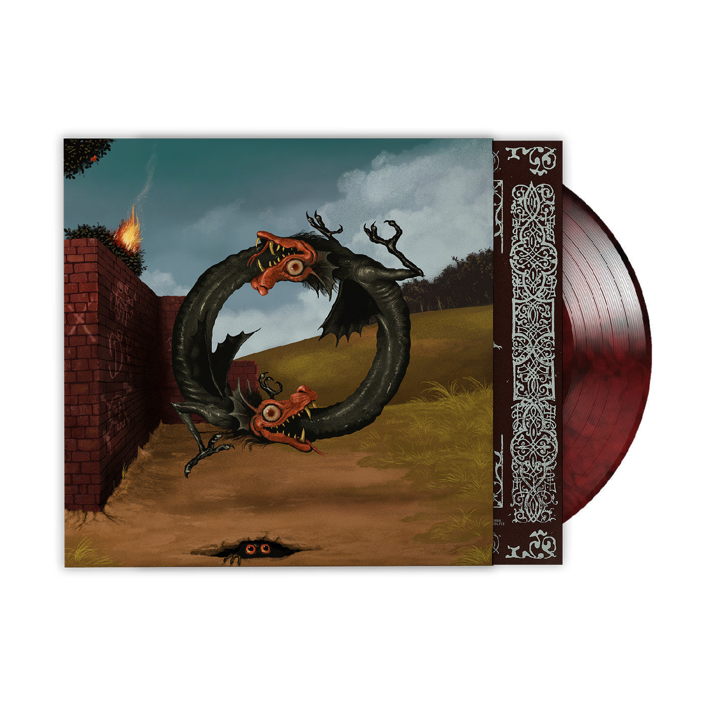 Magdalena Bay - Unoriginal / Black-Eyed Susan Climb (MARBLED RED HOT SUN VINYL 7") | Mint (M) Mint (M)-