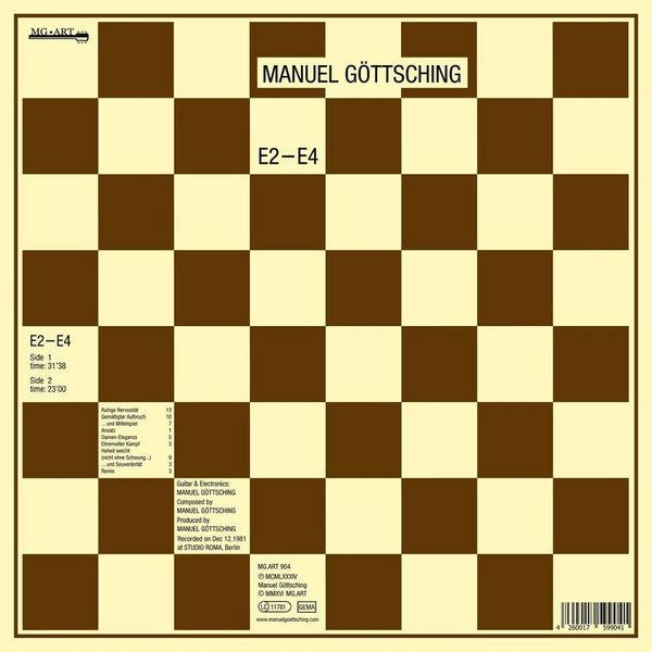 Manuel Göttsching - E2–E4 (VINYL) | Mint (M) Mint (M)-