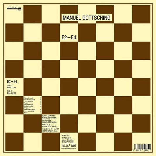 Manuel Göttsching - E2–E4 (VINYL) | Mint (M) Mint (M)-