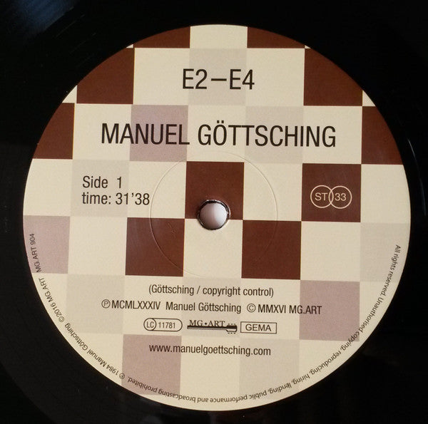 Manuel Göttsching - E2–E4 (VINYL) | Mint (M) Mint (M)-