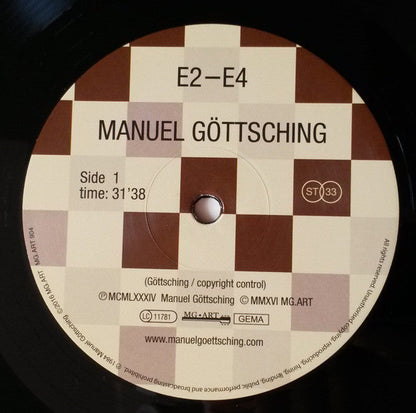 Manuel Göttsching - E2–E4 (VINYL) | Mint (M) Mint (M)-