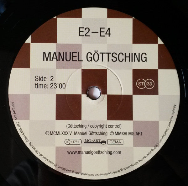 Manuel Göttsching - E2–E4 (VINYL) | Mint (M) Mint (M)-