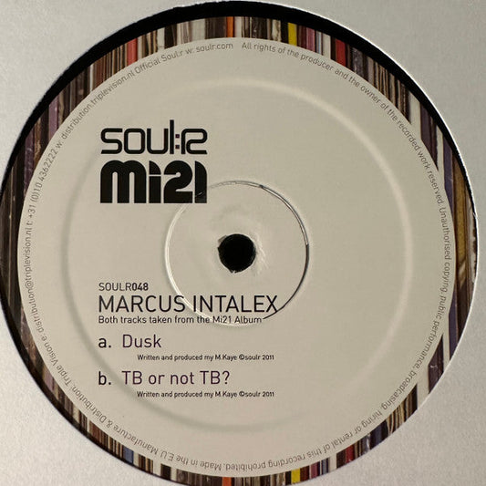 Marcus Intalex - Dusk / TB Or Not TB? | Mint (M) Generic-