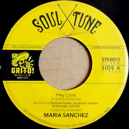 Maria Sanchez (5) - Hey Love / Give Me Your Lovin' | Mint (M) Mint (M)-