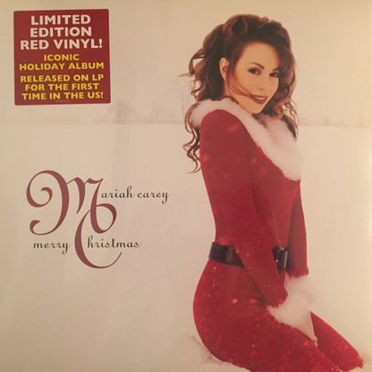 Mariah Carey Merry Christmas Columbia, Legacy LP, Album, Ltd, RE, Red Mint (M) Mint (M)-