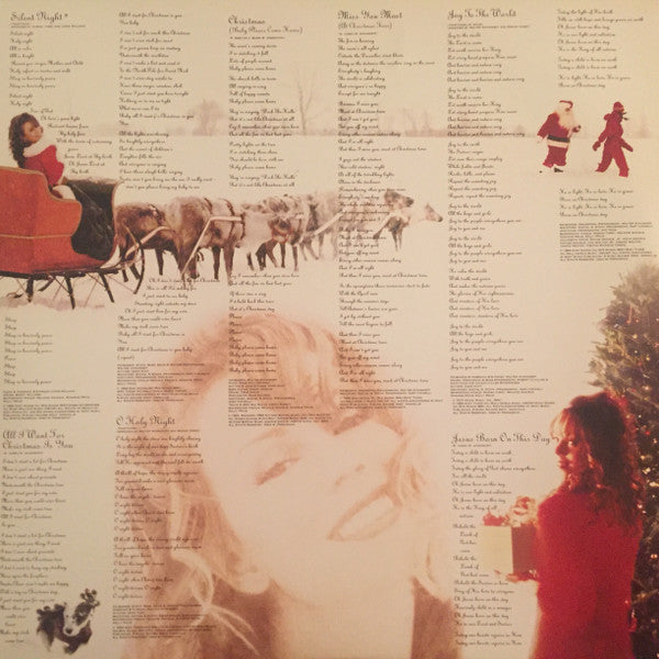 Mariah Carey Merry Christmas Columbia, Legacy LP, Album, Ltd, RE, Red Mint (M) Mint (M)-