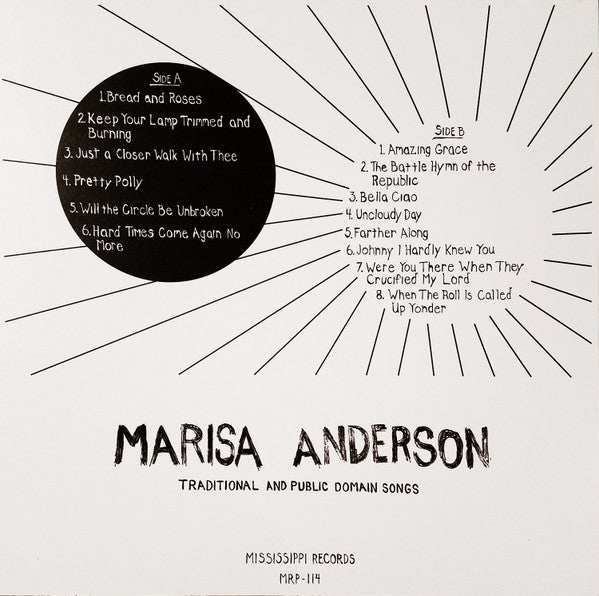 Marisa Anderson - Traditional And Public Domain Songs | Mint (M) Mint (M)-