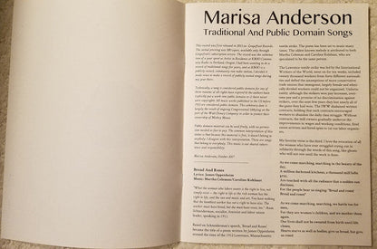 Marisa Anderson - Traditional And Public Domain Songs | Mint (M) Mint (M)-