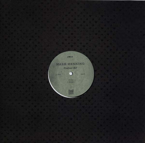 MARK HENNING - Pusher EP (VINYL) | Mint (M) Mint (M)-