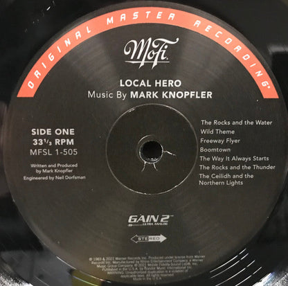 Mark Knopfler - Local Hero (MFSL VINYL) | Mint (M) Mint (M)-