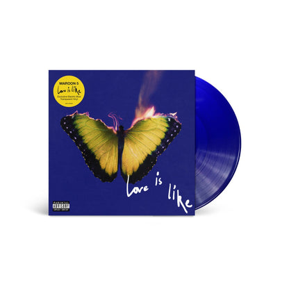 Maroon 5 - Love Is Like (I EXElectric Blue Transparent CVINYL) | Mint (M) Mint (M)-