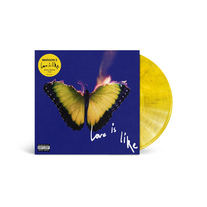 Maroon 5 - Love Is Like (Yellow Marble VINYL) | Mint (M) Mint (M)-