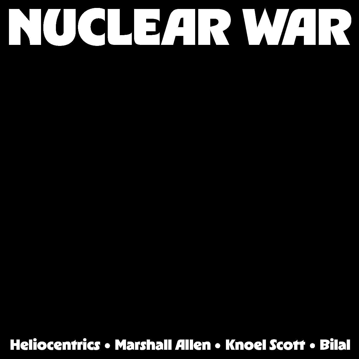 Marshall Allen And Knoel Scott Ft. Bilal Heliocent - Nuclear War (IND EXL Yellow & Orange VINYL) | Mint (M) Mint (M)-