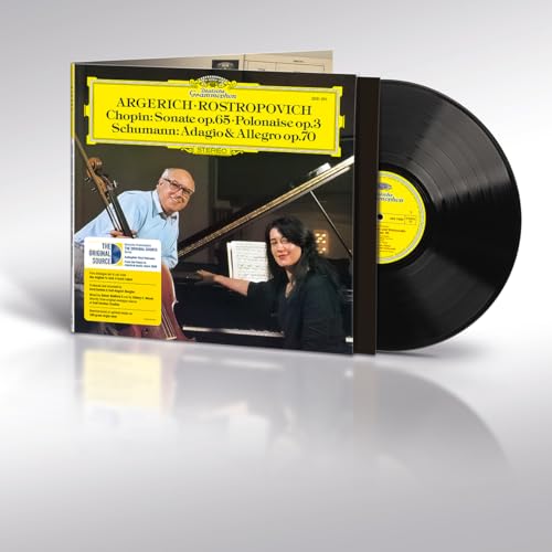 Martha Argerich/Mstislav Rostropovich - Chopin: Sonate Op. 65; Schumann: Adagio (The Original Source Series) [180G LP] |-