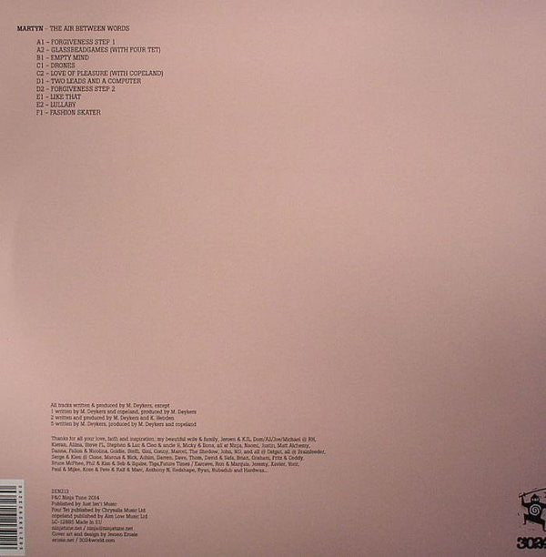 The Air Between Words (3xVINYL) | Mint (M) Mint (M)-