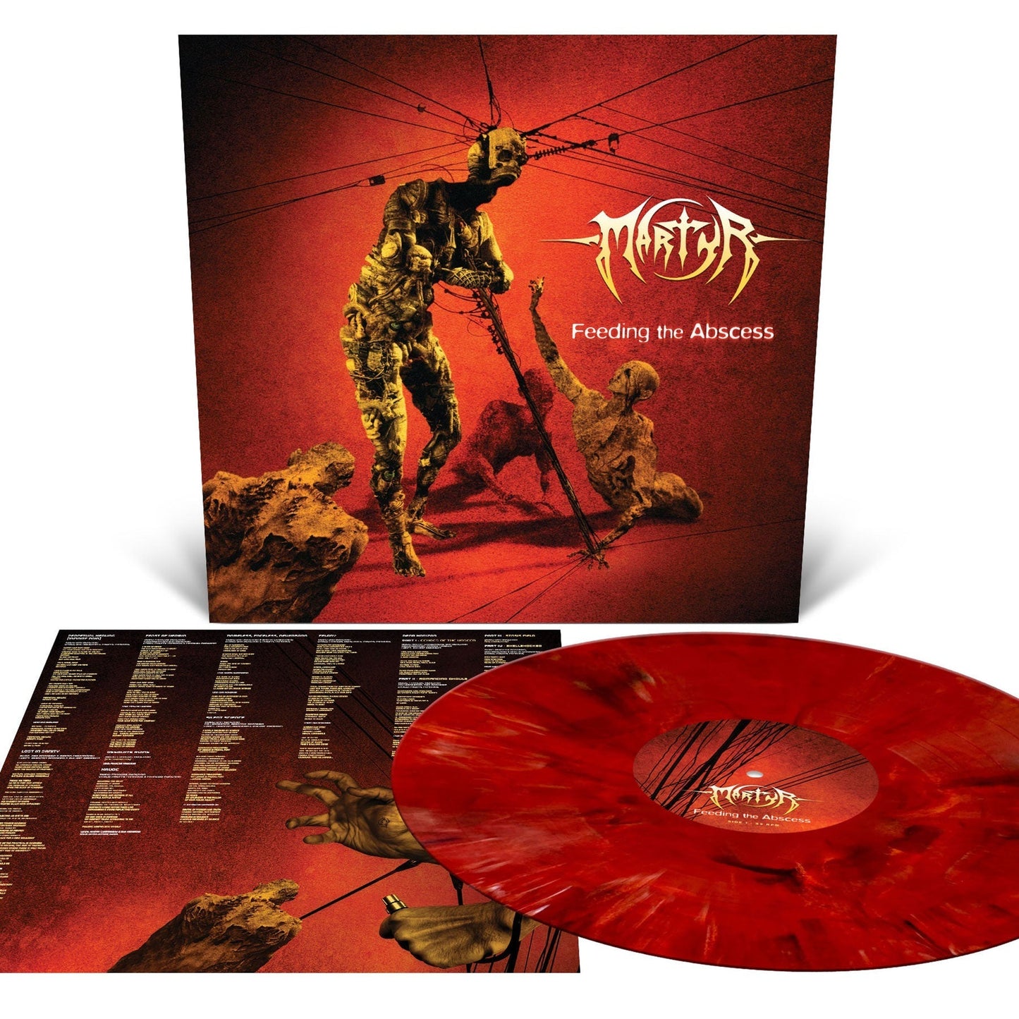Martyr - Feeding The Abscess (Reissue) [Red Marble Vinyl] |-