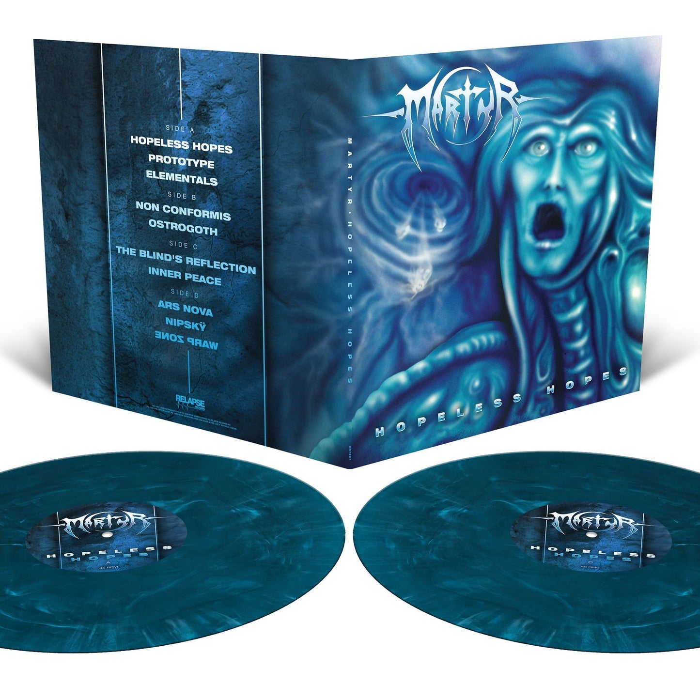 Martyr - Hopeless Hopes (Reissue) [Blue Marble Vinyl] |-