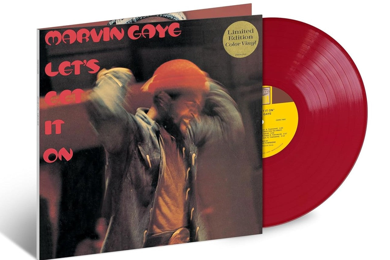 Marvin Gaye - Let's Get It On: 50th Anniversary Edition (Limited Edition, Red Colored Vinyl) | Mint (M) Mint (M)-